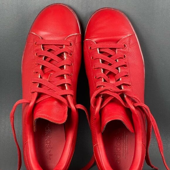 adidas Stan Smith Scarlet mens sneaker shoes size 11 - Picture 8 of 8